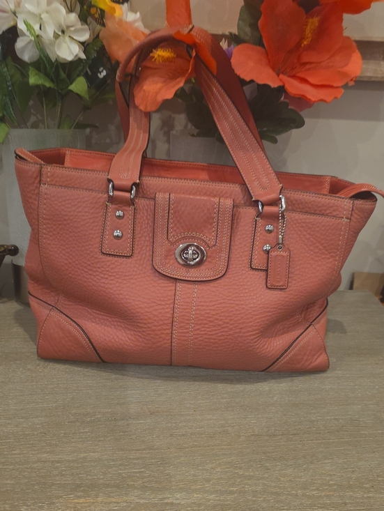 Coach Handbags - Coach Soft Milled Large Hampton Tote